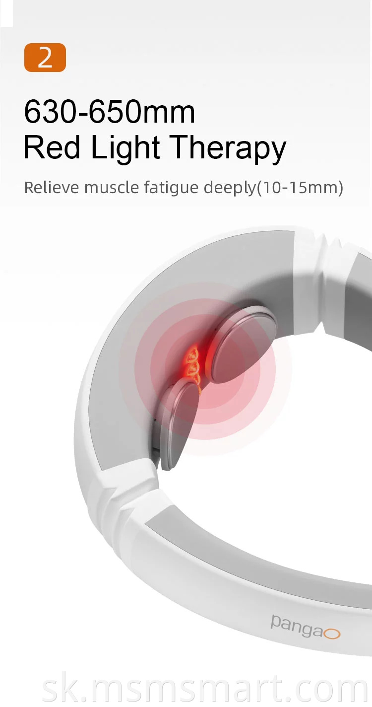 Profesionálnejší nový inteligentný inteligentný elektrický masážny prístroj na krk na zmiernenie únavy krku
